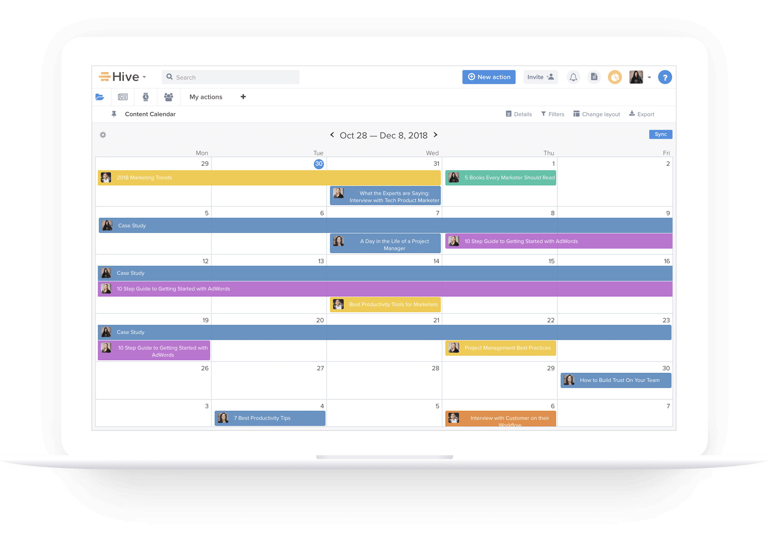 Hive Layout on Mac