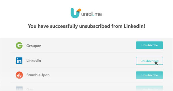 Unroll Me Subscription