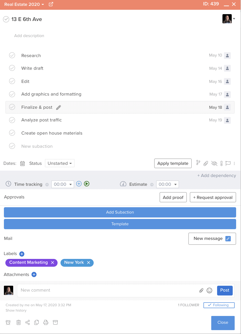 REal Estate Content Template