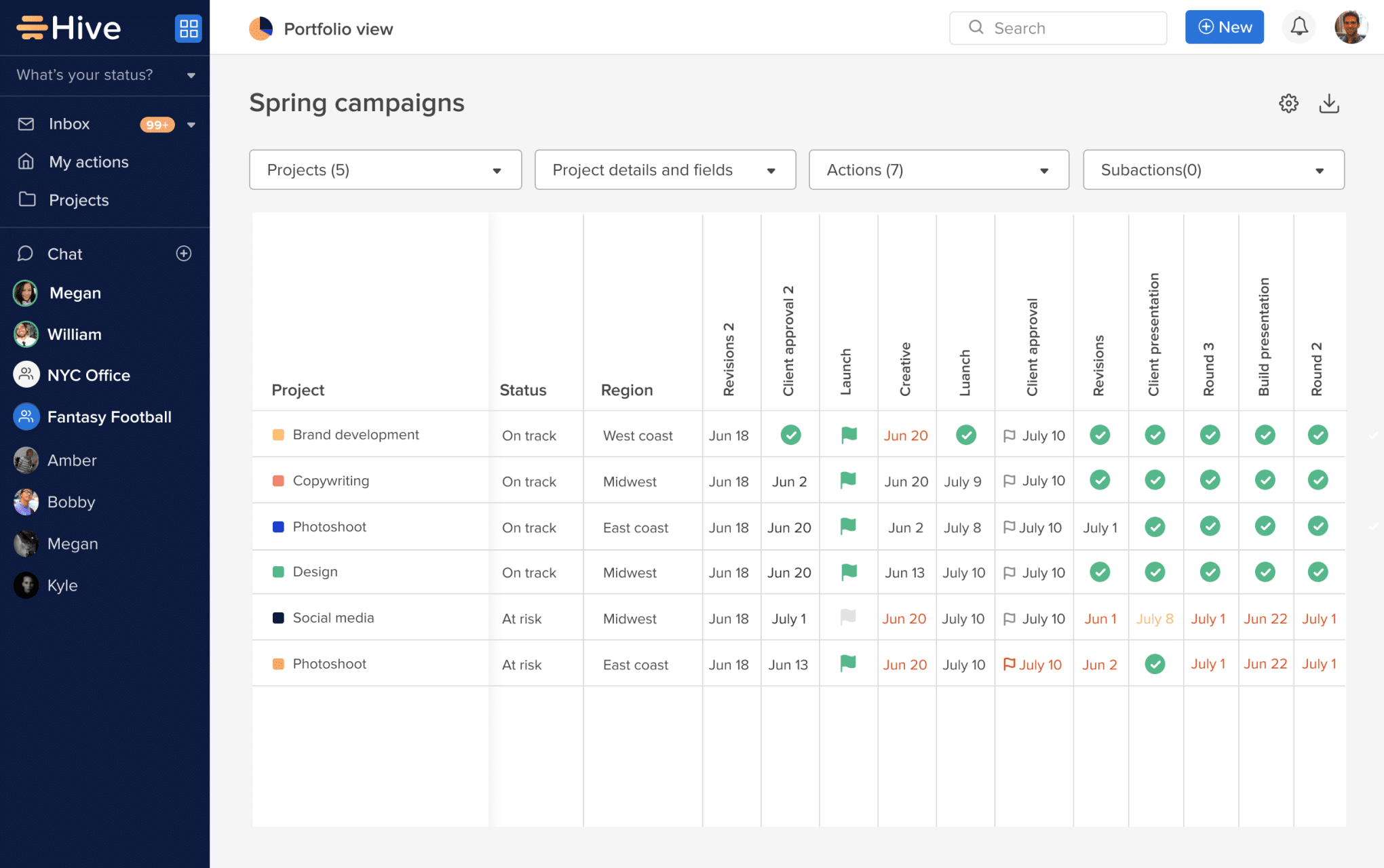 Portfolio View