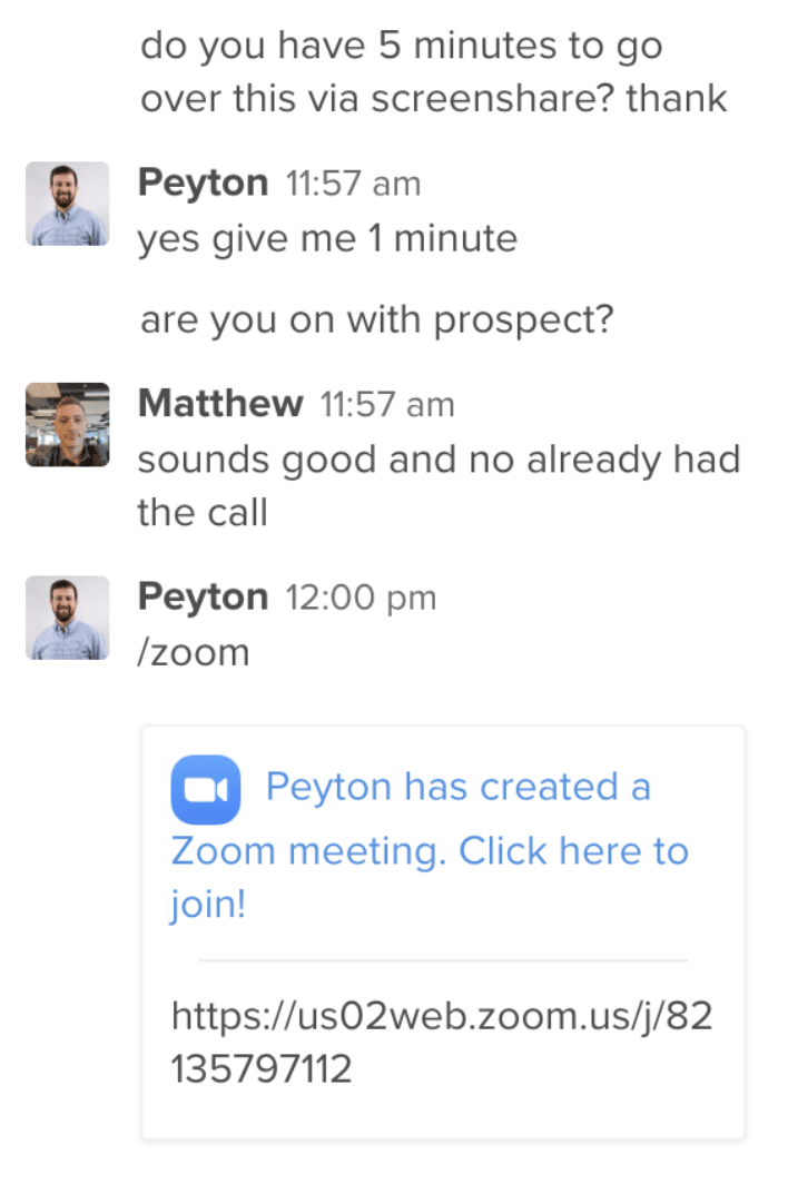 Hive Zoom Integration