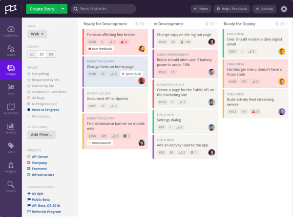 clubhouse task management tool