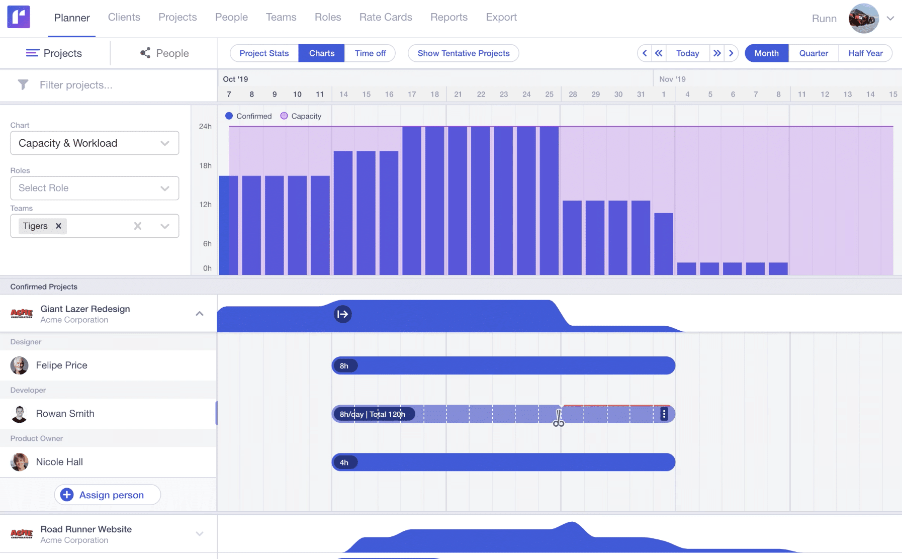 Runn Best Project Planning Software