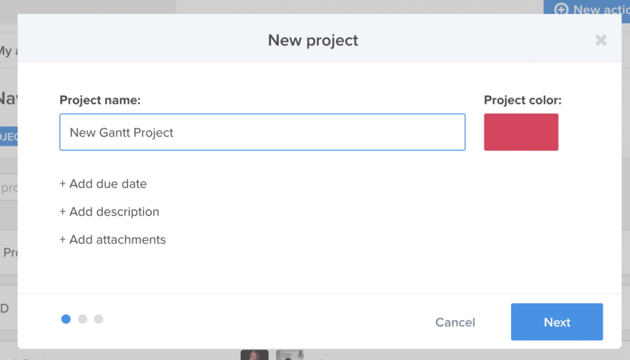 New Gantt Chart on Hive