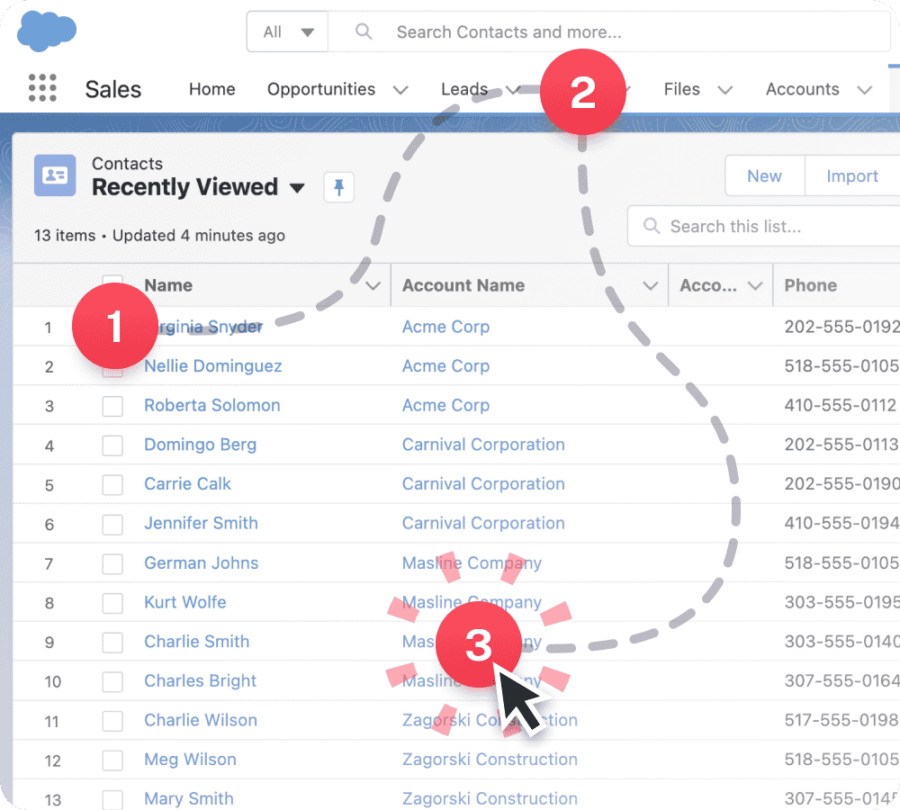 Scribe dashboard