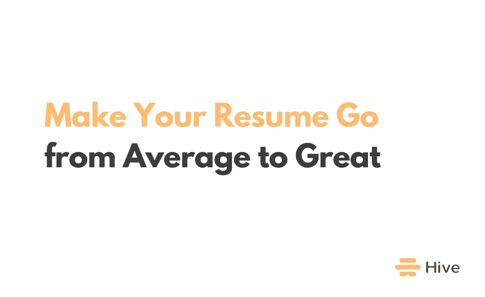 resume