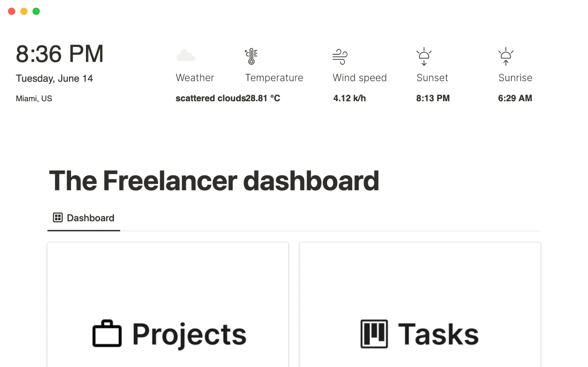 notion freelancer