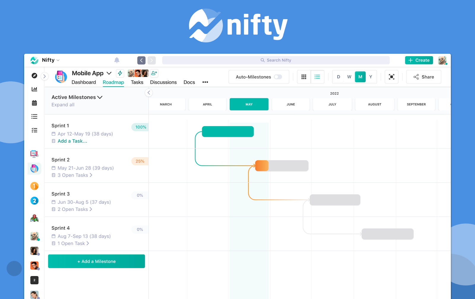 Nifty project management software