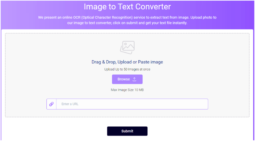 Image to Text Converter