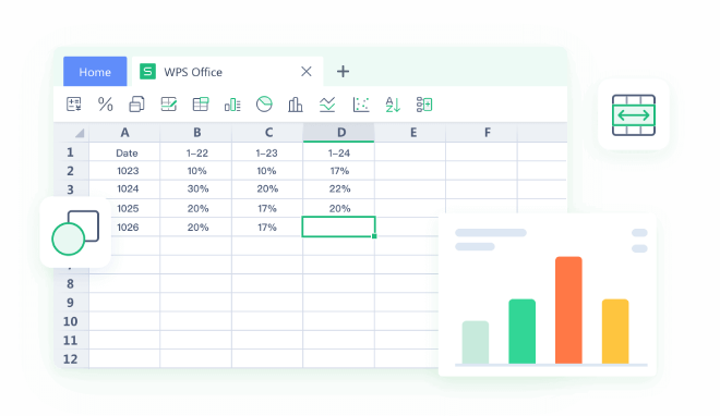 wps spreadsheets excel alternative